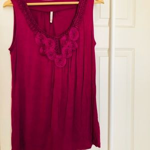 Fun fuchsia-tank